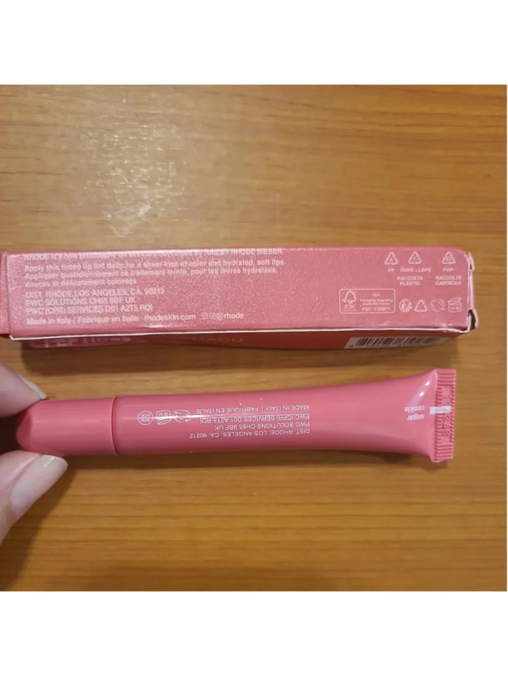 Rhode Sugar Cookie Peptide Lip Tint Limited Edition RARE New In Box
